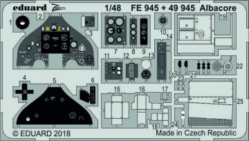 Fairey Albacore [Trumpeter] · EDU 49945 ·  Eduard · 1:48