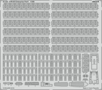 CVN-65 Enterprise - Part 1 [Tamiya] · EDU 53223 ·  Eduard · 1:350