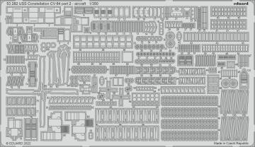 USS Constellation CV-64 - Part 2 - Aircraft [Trumpeter] · EDU 53282 ·  Eduard · 1:350