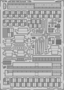 USS DDG-1000 Zumwalt [Takom] · EDU 53288 ·  Eduard · 1:350