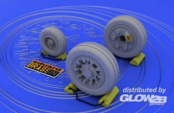 F-16A/B wheels (TAM) · EDU 648006 ·  Eduard · 1:48