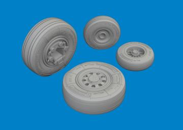 F-35C - Wheels [Tamiya] · EDU 6481110 ·  Eduard · 1:48