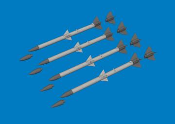 AIM-120A/B - Print &middot; EDU 6481176 &middot;  Eduard &middot; 1:48