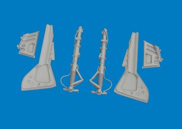 Fw 190A-3/A-4 - Undercarriage legs - Print [Eduard] &middot; EDU 6481180 &middot;  Eduard &middot; 1:48