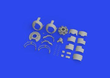 F4F-3 - Engine mid  - Print [Eduard] · EDU 648825 ·  Eduard · 1:48