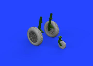 F4U - Wheels [Magic Factory] · EDU 648985 ·  Eduard · 1:48
