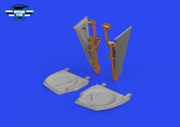P-51B/C - Undercarriage legs - Bronze [Eduard] · EDU 648994 ·  Eduard · 1:48