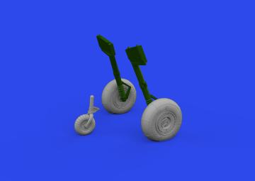 Messerschmitt Bf 110E - Wheels [Eduard] · EDU 672310 ·  Eduard · 1:72