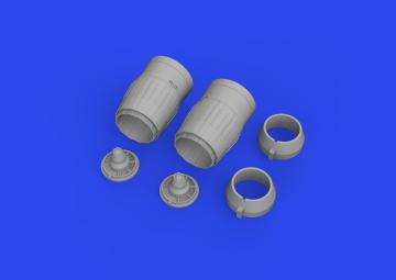 MiG-29 - Exhaust nozzles - Print [Great Wall Hobby] &middot; EDU 672332 &middot;  Eduard &middot; 1:72