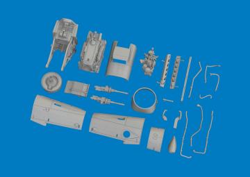 Messerschmitt Bf 109G-10 Erla - Engine - Print [Eduard] &middot; EDU 672402 &middot;  Eduard &middot; 1:72