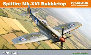 Spitfire Mk.XVI Bubbletop - ProfiPACK Edition · EDU 70126 ·  Eduard · 1:72