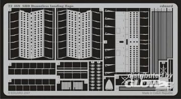 SBD Dauntless - Landing flaps [Hasegawa] &middot; EDU 72469 &middot;  Eduard &middot; 1:72