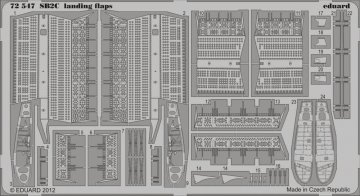 SB2C - Landing flaps [Cyber Hobby] · EDU 72547 ·  Eduard · 1:72