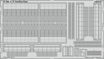 Douglas C-47 A/D Skytrain - Landing flaps [Airfix] · EDU 72588 ·  Eduard · 1:72