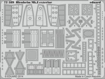 Bristol Blenheim Mkl - Exterior [Aifrix] · EDU 72589 ·  Eduard · 1:72