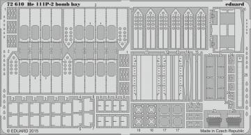 Heinkel He 111 P-2 - Bomb bay [Airfix] · EDU 72610 ·  Eduard · 1:72