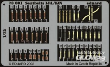 Seatbelts IJA/IJN, &middot; EDU 73001 &middot;  Eduard &middot; 1:72