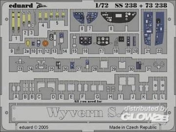 Wyvern S.4 73238 · EDU 73238 ·  Eduard · 1:72