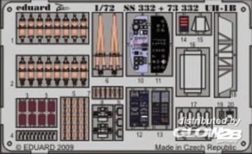 UH-1B selbstklebend f�r Hobby Boss Bausatz &middot; EDU 73332 &middot;  Eduard