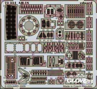 AH-1S self adhesive. fr Hobby Boss Bausatz · EDU 73334 ·  Eduard