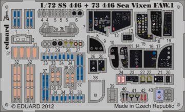 Sea Vixen FAW. 1 S.A. [Cyber Hobby] &middot; EDU 73446 &middot;  Eduard &middot; 1:72