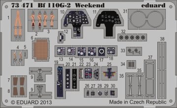 Messerschmitt Bf 110 G-2 - Weekend Edition [Eduard] · EDU 73471 ·  Eduard · 1:72