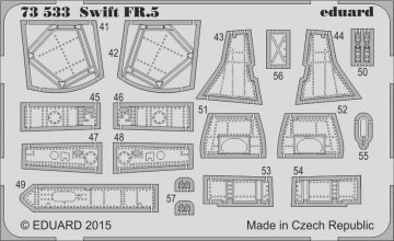 Supermarine Swift FR.5 [Airfix] · EDU 73533 ·  Eduard · 1:72