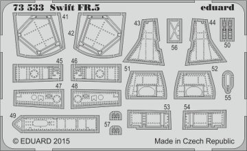 Supermarine Swift FR.5 [Airfix] · EDU 73533 ·  Eduard · 1:72