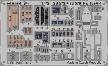 Focke-Wulf Fw 189 A-1 [ICM] · EDU 73579 ·  Eduard · 1:72