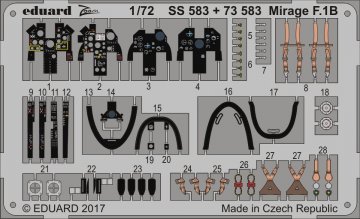 Mirage F.1B [Special Hobby] &middot; EDU 73583 &middot;  Eduard &middot; 1:72