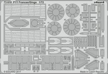 P1Y Frances/Ginga [Hasegawa] · EDU 73610 ·  Eduard · 1:72