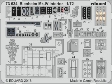 Bristol Blenheim Mk.IV - Interior [Airfix] · EDU 73634 ·  Eduard · 1:72