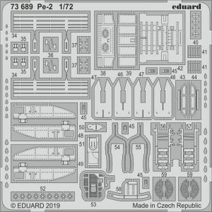 Petlyakov Pe-2 [Zvezda] · EDU 73689 ·  Eduard · 1:72