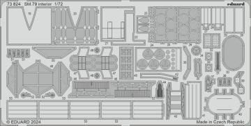 SM.79 - Interior  [Italeri] &middot; EDU 73824 &middot;  Eduard &middot; 1:72