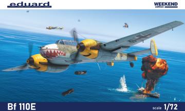 Messerschmitt Bf 110E- Weekend edition · EDU 7464 ·  Eduard · 1:72