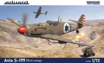 Avia S-199 ERLA canopy &middot; EDU 7472 &middot;  Eduard &middot; 1:72