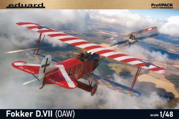 Fokker D.VII (OAW) - Profipack &middot; EDU 8136 &middot;  Eduard &middot; 1:48