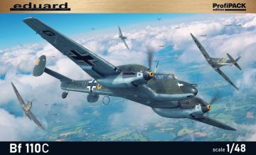 Messerschmitt Bf 110C - Profipack · EDU 8209 ·  Eduard · 1:48