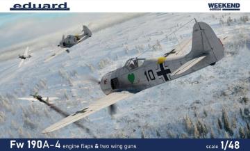 Focke Wulf Fw 190A-4 w/ engine flaps & 2-gun wings - Weekend edition &middot; EDU 84117 &middot;  Eduard &middot; 1:48