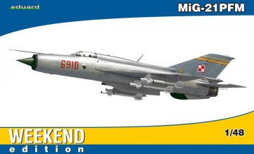 MiG-21 PFM - Weekend Edition · EDU 84124 ·  Eduard · 1:48