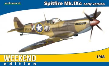 Spitfire Mk.IXc early version - Weekend Edition · EDU 84137 ·  Eduard · 1:48