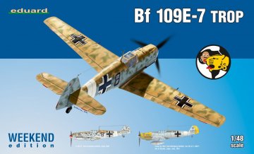Messerschmitt Bf 109 E-7 trop · EDU 84167 ·  Eduard · 1:48