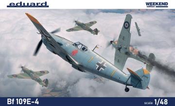 Messerschmitt Bf 109 E-4 · EDU 84196 ·  Eduard · 1:48
