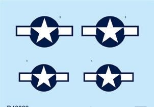 P-51D - National insignia [Eduard] · EDU D48033 ·  Eduard · 1:48