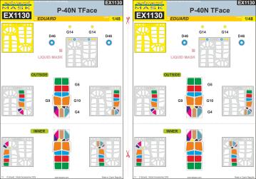 P-40N - TFace [Eduard] · EDU EX1130 ·  Eduard · 1:48