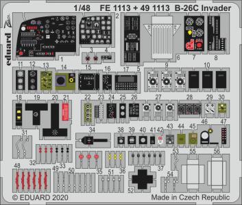 B-26C Invader [ICM] · EDU FE1113 ·  Eduard · 1:48