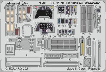 Messerschmitt Bf 109 G-6 Weekend [Eduard] &middot; EDU FE1170 &middot;  Eduard &middot; 1:48