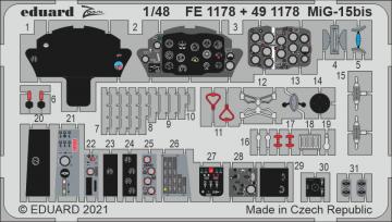 MiG-15bis [Bronco Models] · EDU FE1178 ·  Eduard · 1:48