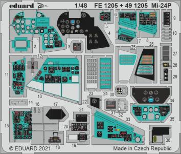 Mi-24P [Zvezda] · EDU FE1205 ·  Eduard · 1:48