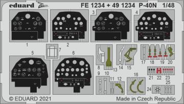 P-40N [Academy] &middot; EDU FE1234 &middot;  Eduard &middot; 1:48